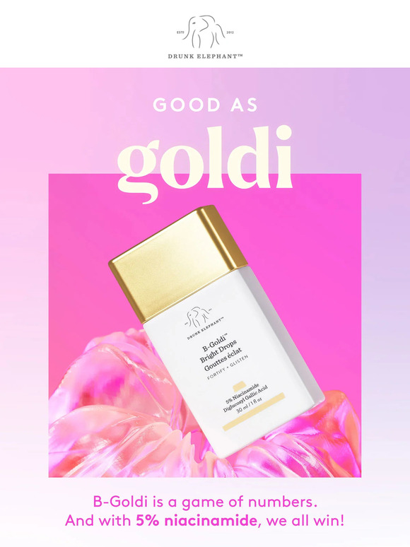 Drunk Elephant Skincare: Goldi rush | Milled