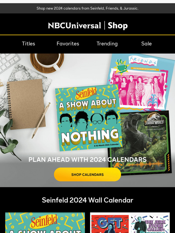 NBC Store Make 2024 the Best Year With a New Calendar! Milled