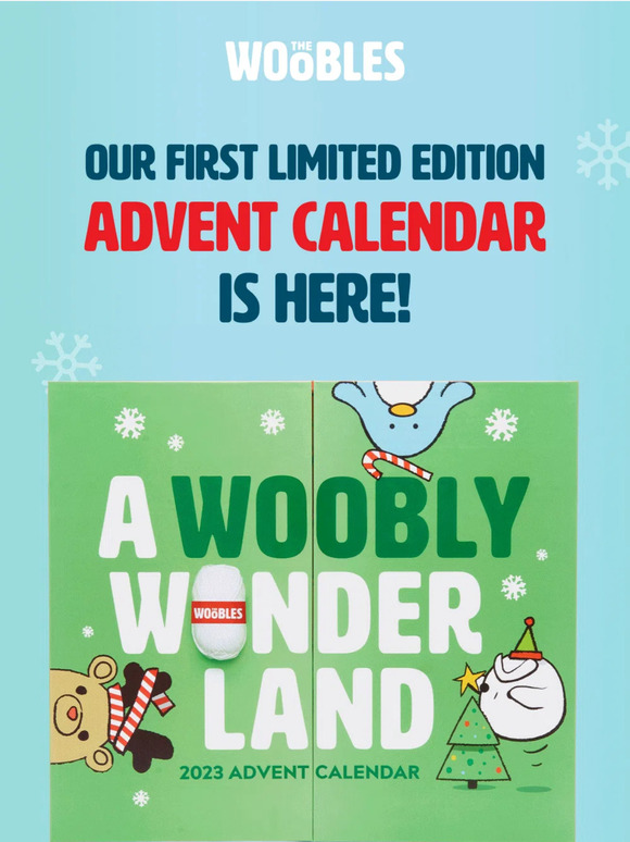 The Woobles 🚨🚨🚨 Our first ever Advent Calendar just dropped Milled