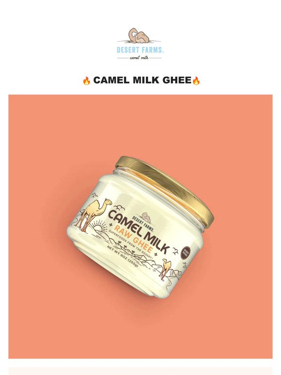🐪 Ghee! 🚨 Almost sold out!