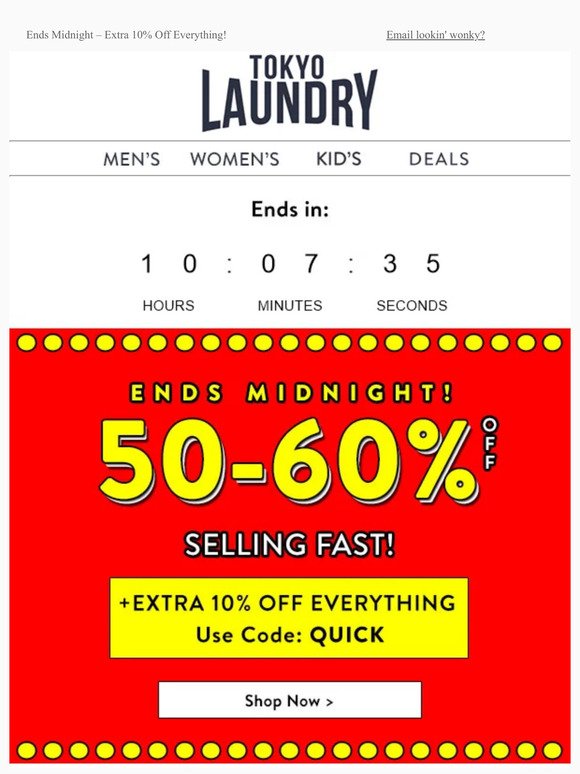 ⛔️ 50 – 60% OFF Now On ⛔️