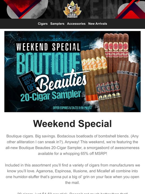 65% Off Boutique Beauties Sampler