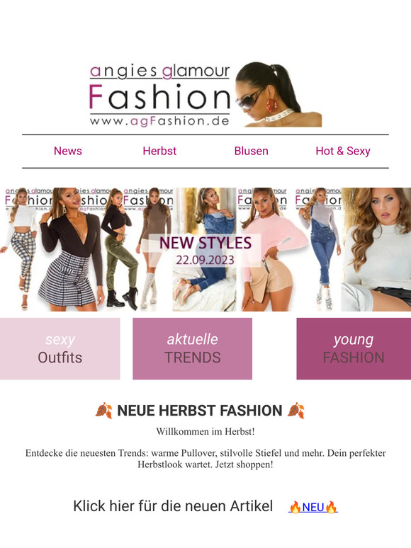 agFashion.de: 🍁 Stilvolle Herbst-Mode 🍁 - 22.09.2023