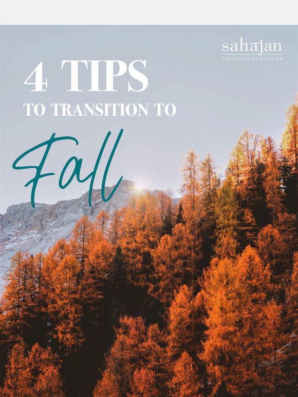 Transitioning to Fall the Ayurvedic Way 🍂