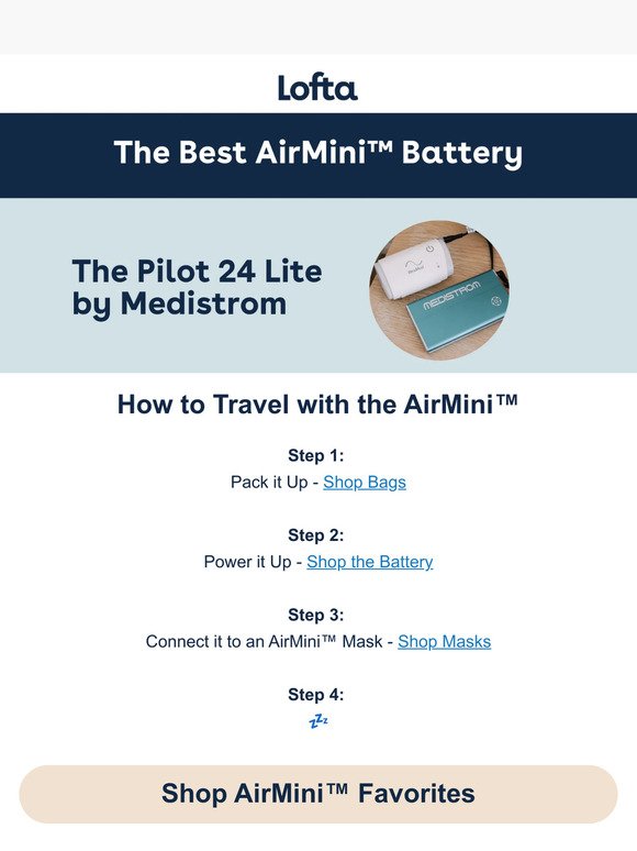 How to Travel with the AirMini™