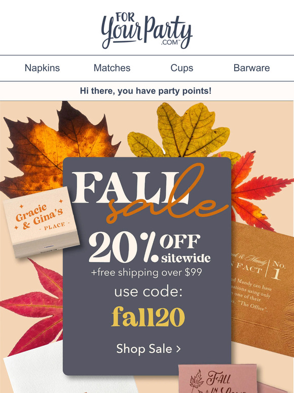 Sale is Going, Going....