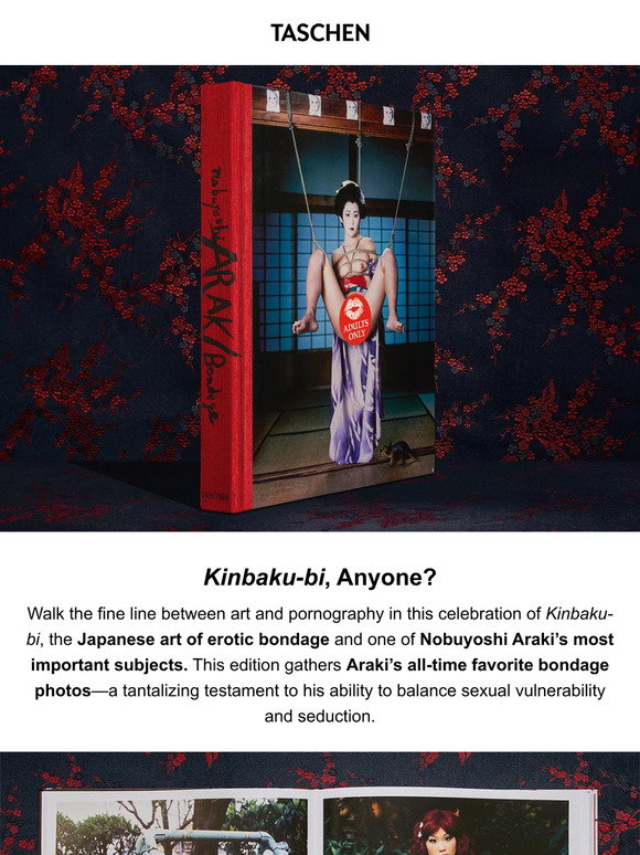 TASCHEN Araki s Striking Photos Of Traditional Japanese Bondage Milled taschen-araki-s-striking-photos-of-traditional-japanese-bondage-milled