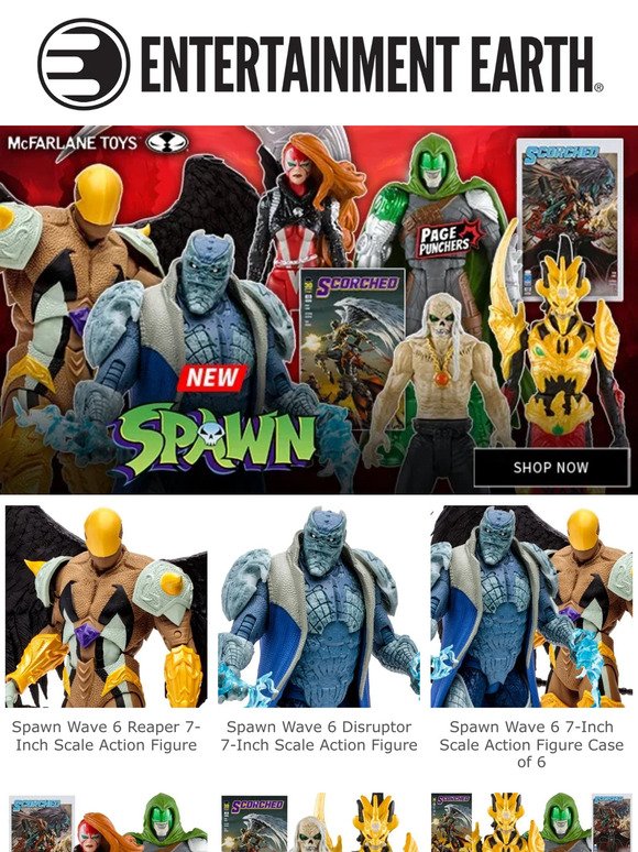 New Spawn Action Figures - Pre-Order Today!