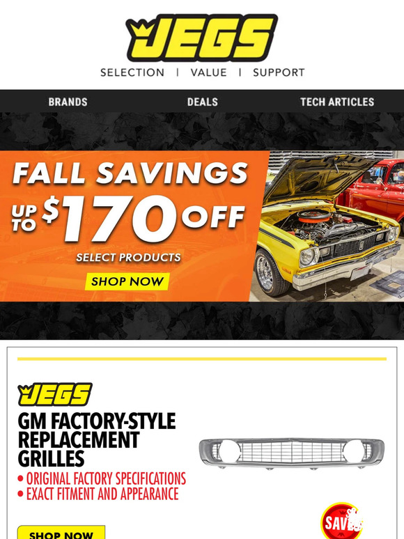 JEGS High Performance 🍁Exterior Upgrades To The Fall Season
