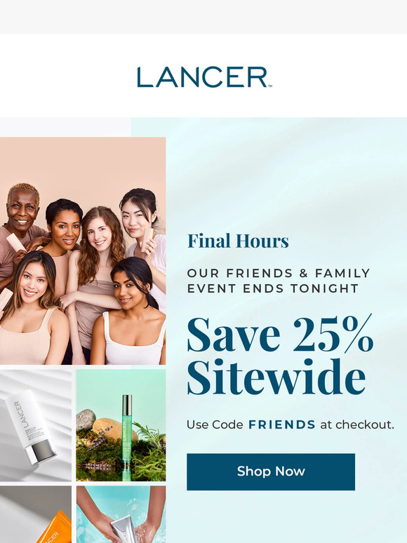 LAST CHANCE | 25% Savings End Tonight!