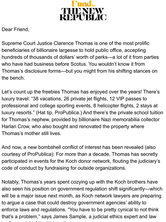 How Clarence Thomas will tear apart the government