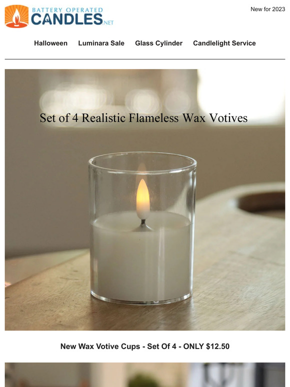 Battery Operated Candles See what's new at Battery Operated Candles Milled