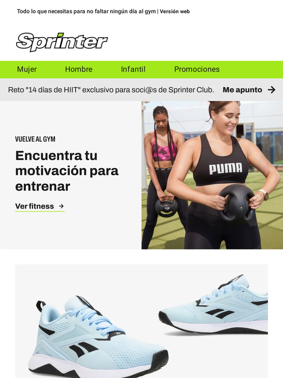 ¿Todavía no has vuelto al gimnasio?🏋️