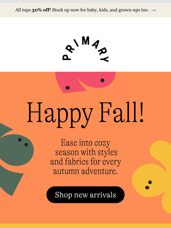 🍂 Happy Fall from Primary! 🍂