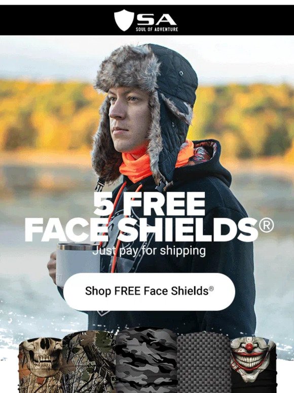 FREE FACE SHIELDS Just Pay Shipping