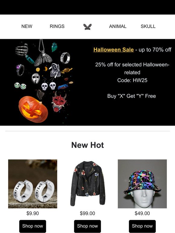 ⚡ Halloween Flash Sale ⚡