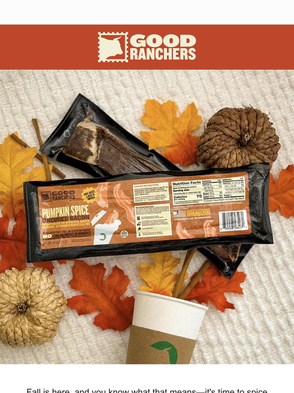Good Ranchers: Introducting: Pumpkin Spice Bacon 🥓🍁 | Milled