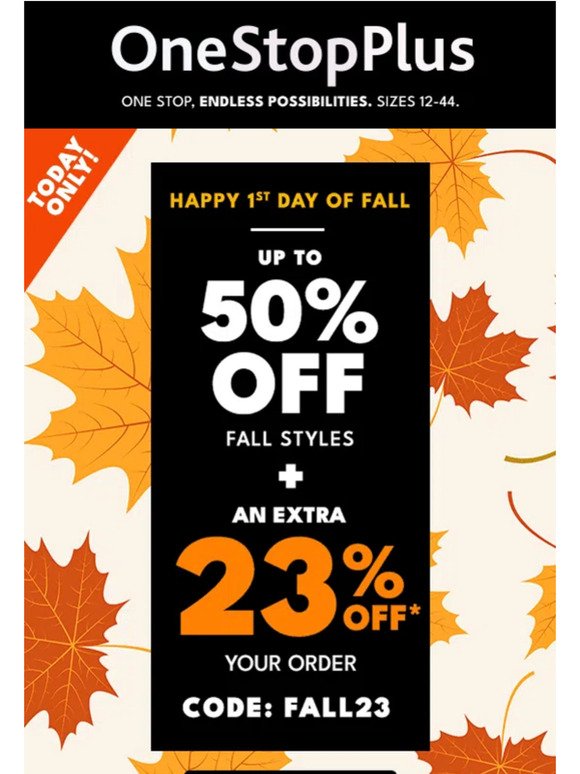 🧡🤎 1 DAY OFFER: Happy First Day of Fall! 🤎🧡