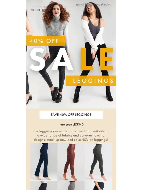 40% Off Leggings