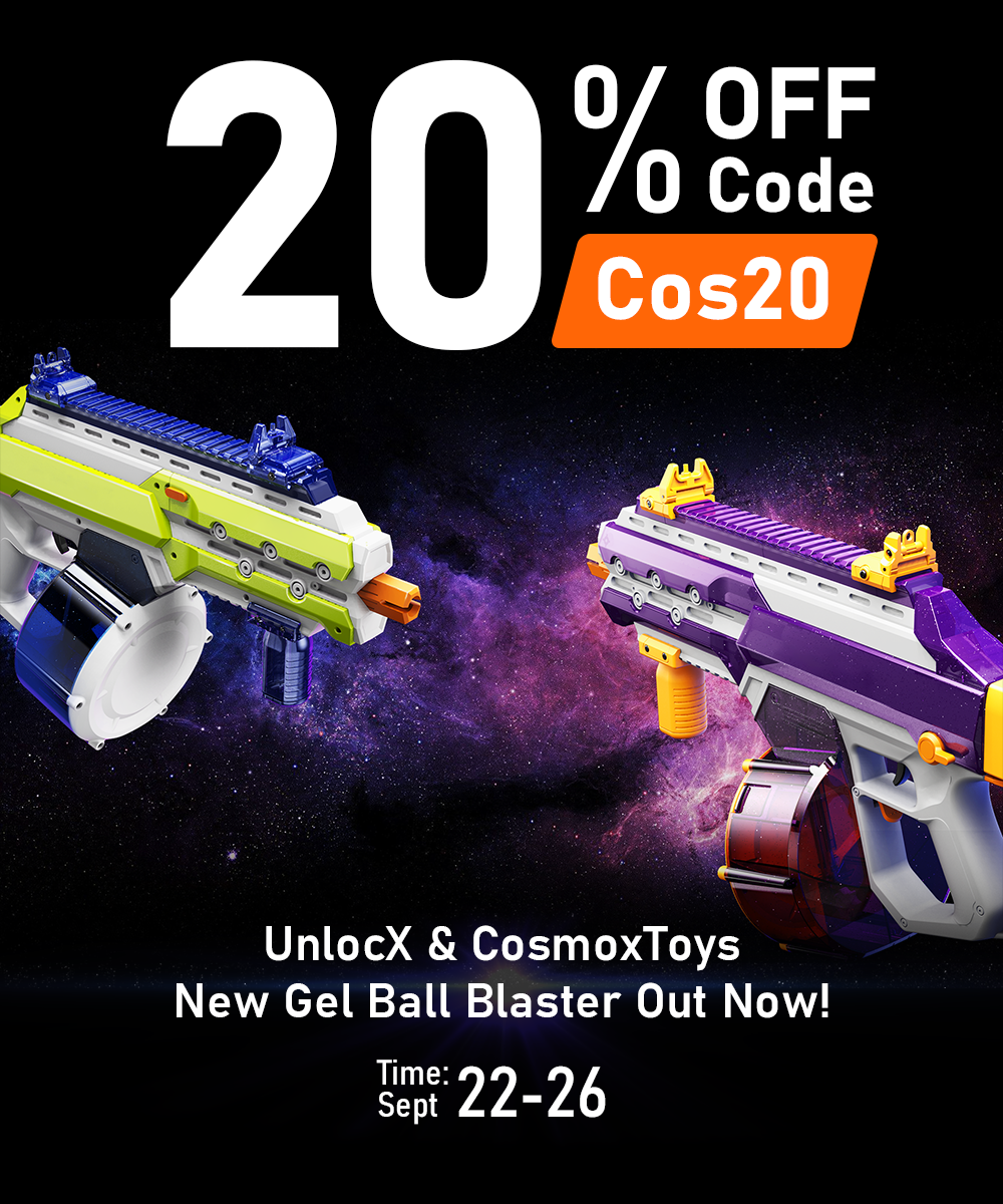 UnlocX Inc. UnlocX 2023 New Gel Ball Blaster Out Now!🎉 Milled