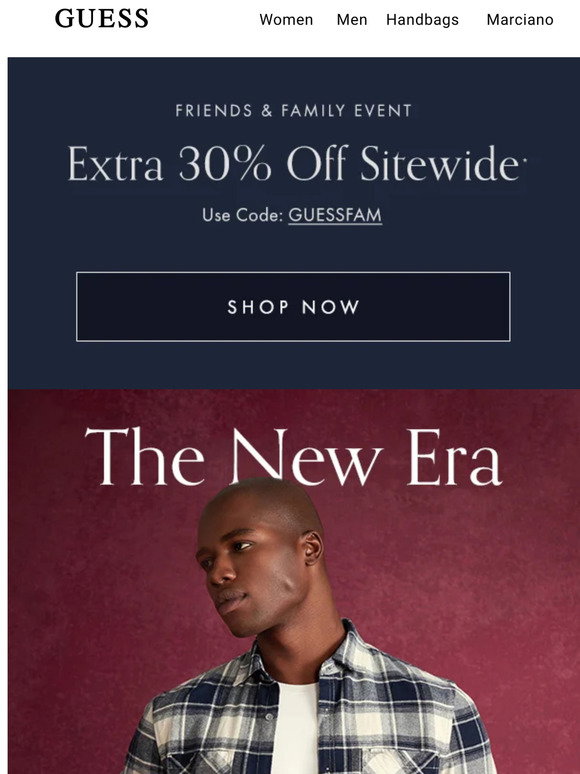 GUESS? Email Newsletters: Shop Sales, Discounts, and Coupon Codes
