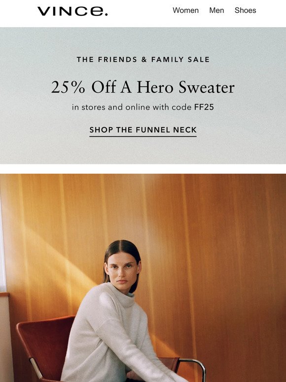 25% Off Everyone's Favorite Sweater