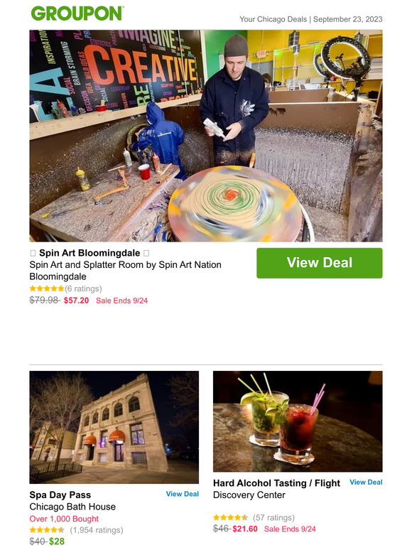 ֍ Spin Art Bloomingdale ֍