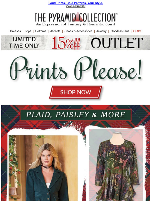 The Prints of Fall ~ Bold. Romantic. You. Shop Now!