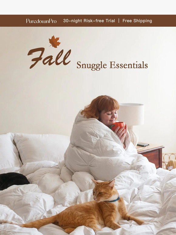 Feeling Warm NOW - Fall Snuggle Essentials