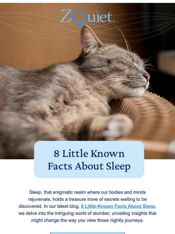8 Little Know Facts About Sleep ⬅️