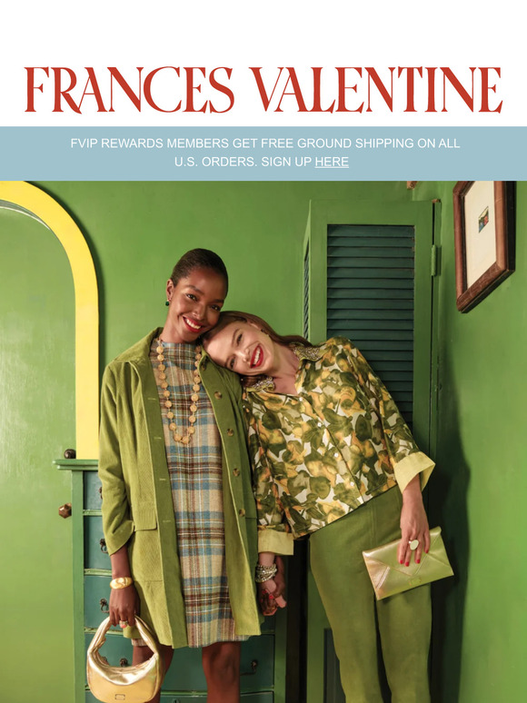 Frances Valentine Fashion Your Fall Palette Milled
