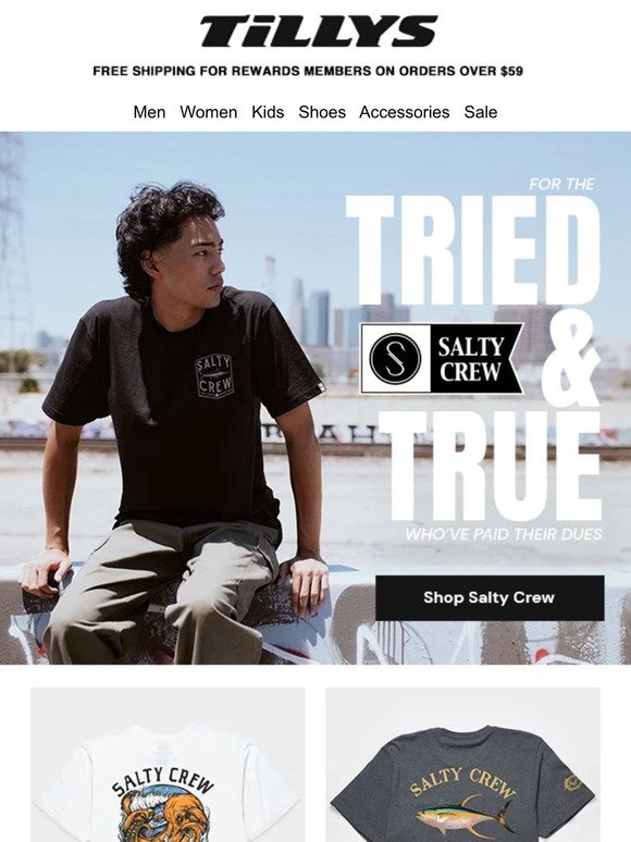 🐟 New SALTY CREW for the Tried & True