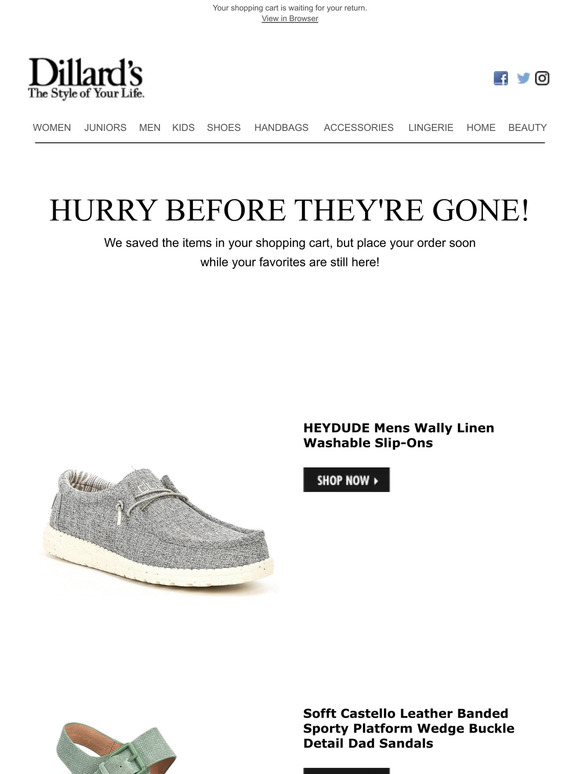 Hurry before they're gone!