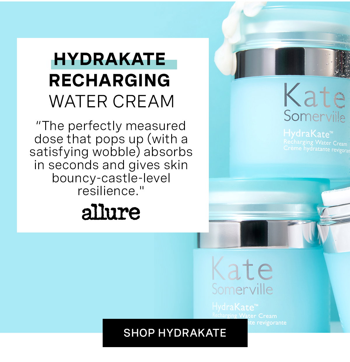 HydraKate Recharging Water Cream