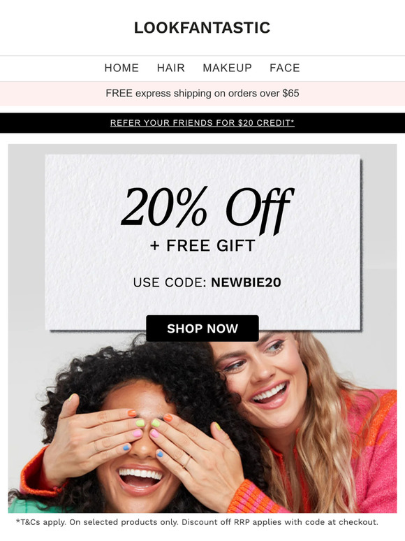 20% Off Top Brands Inside 👀