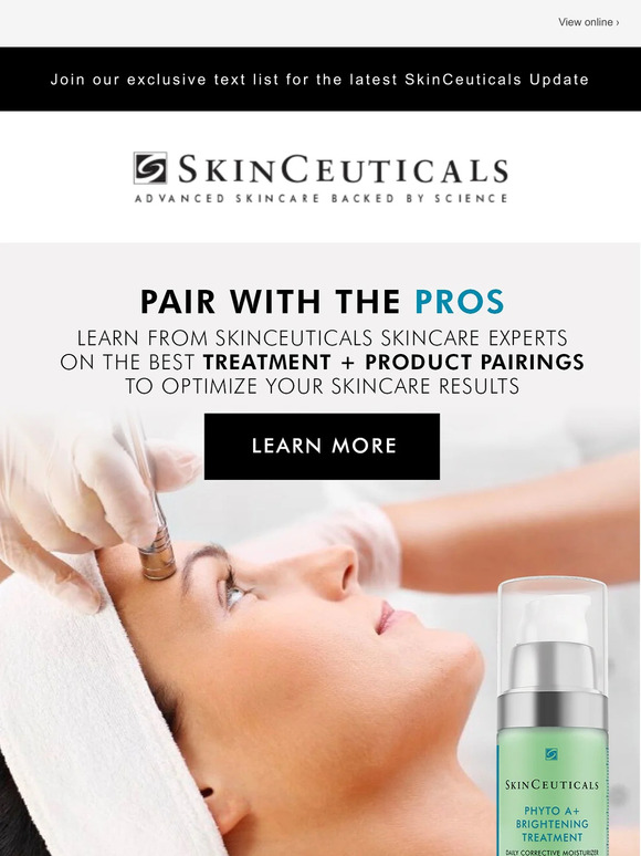 Skinceuticals Pair With The Pros Phyto A Brightening Treatment Microdermabrasion Milled 6120