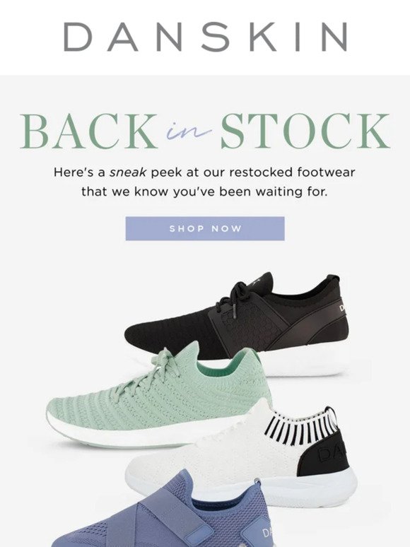 🔔 Back in Stock Sneakers