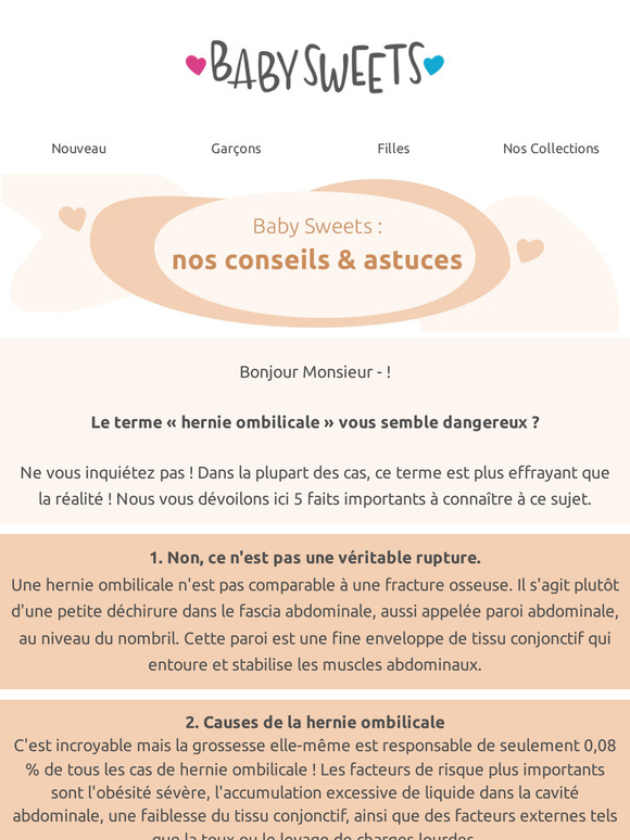 Baby Sweets FR 5 Faits sur la hernie ombilicale pendant la grossesse. Milled