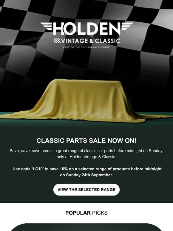 Holden Classic Car Parts Sale Now On! 🎉 Milled