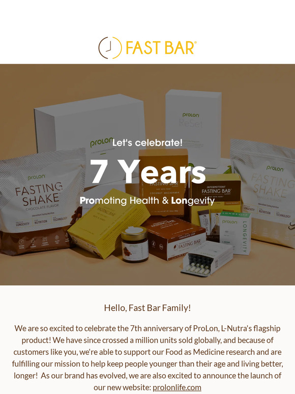 We're Celebrating 7 Years!