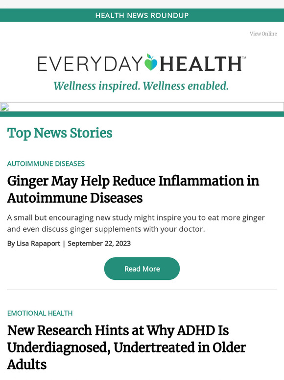 Weekend Reads Ginger May Help Reduce Inflammation