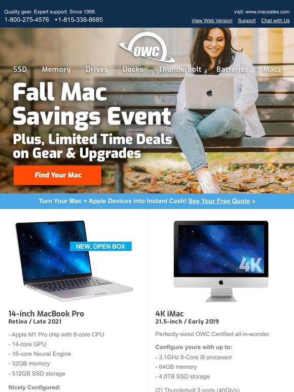 🌬️🍁Fresh Fall Macs💻 + Limited Time Deals... Shop the Event!