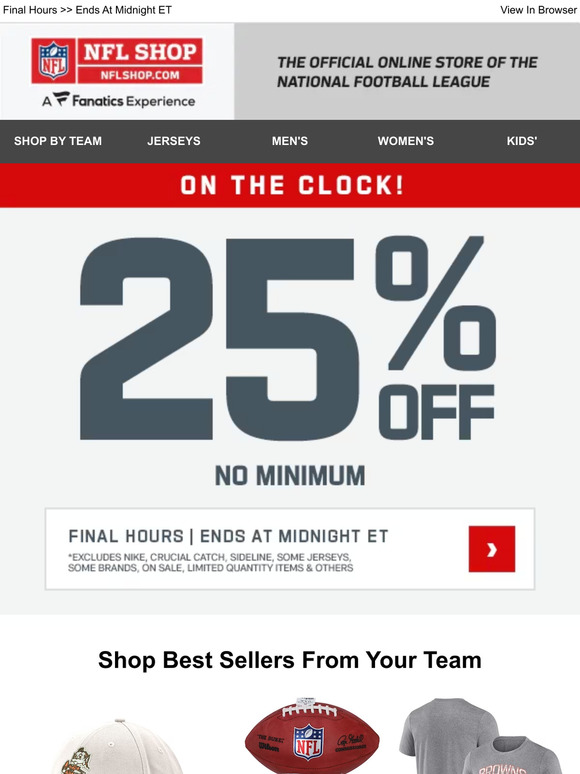 NFL Europe Shop DE: Vineyard Vines Sale! Save 30% On NFL Gear