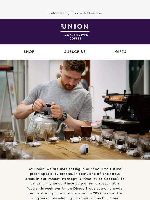 Quality of Coffee
