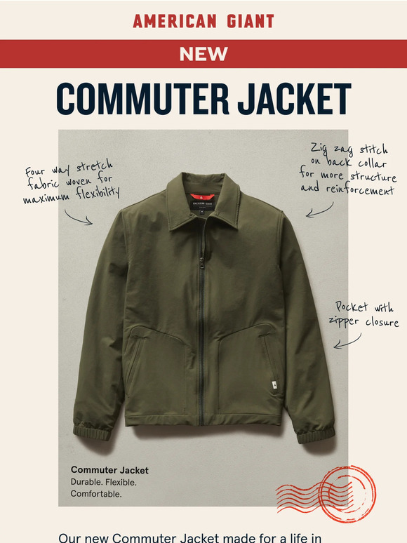 Introducing the New Commuter Jacket