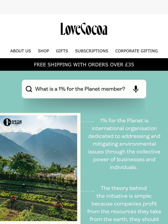 What does it mean to be a 1% for the Planet member?