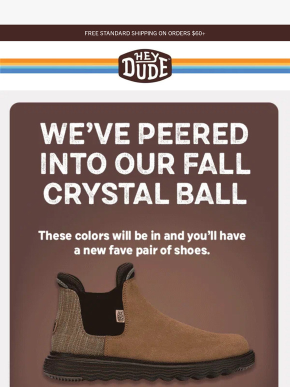 Hey Dude Shoes USA Our fave fall hues 🍂 Milled