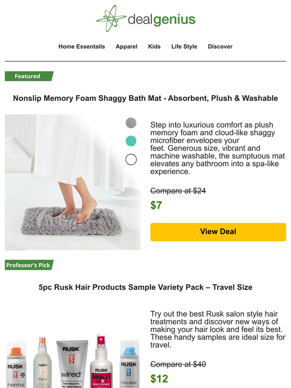 Sink Your Feet into Comfort & Luxury