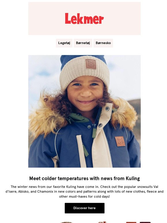 Prep for the cold with Kuling news 🌨️