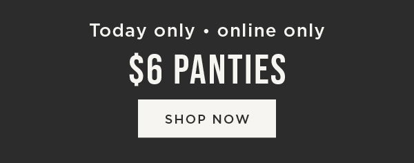 Shop now All Panties